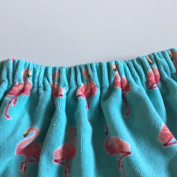 KOHL’s Pink Flamingo towel wrap-OS - Picture 12 of 12